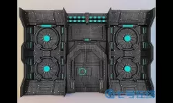 简单火箭2空间站舱门制作 中国空间站简单绘画