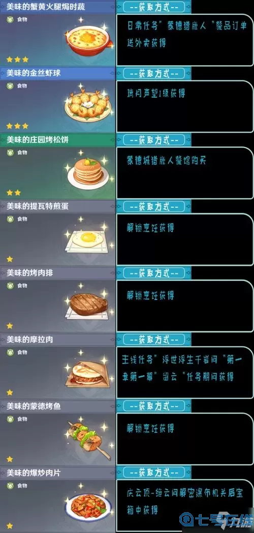 《原神》如何获得月饼食谱