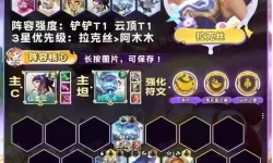 《时间之钥》推荐阵容指南