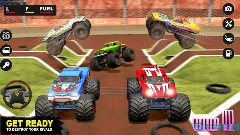 Monster Derby Truck Fighting安卓版app