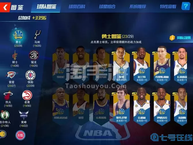 NBA篮球大师二阶球员