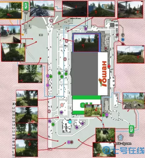 逃离塔科夫立交桥地图