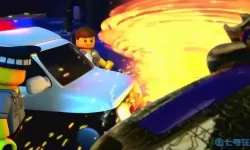 警察捉小偷积木人