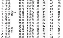 中华英雄武力排行