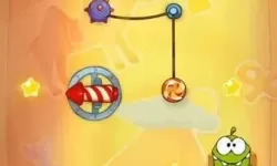 割绳子玩穿越雪花位置