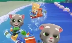 汤姆猫的摩托艇解锁全部摩托艇