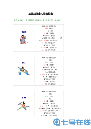 三国战纪大招释放