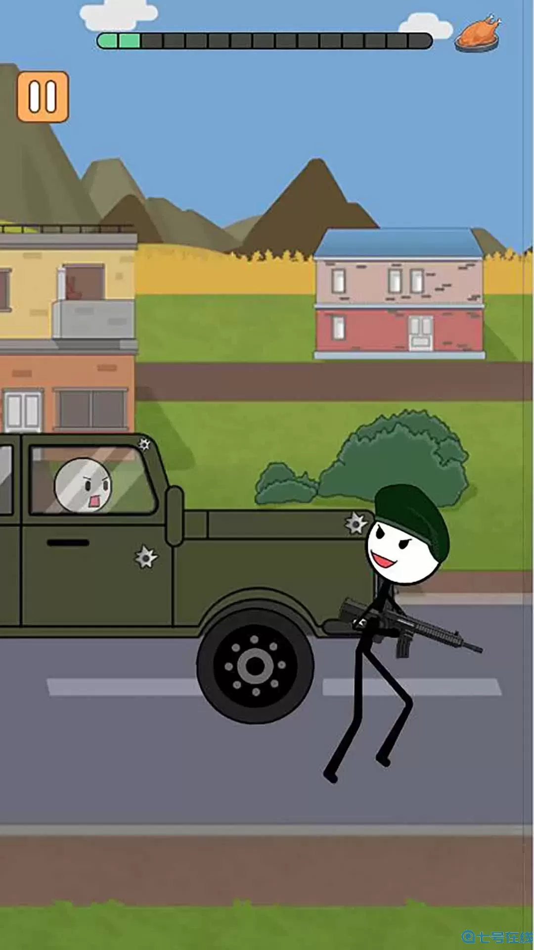 火柴人搞笑逃亡记除夕篇2024最新版