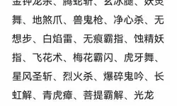 仙剑奇侠传五秘籍大全