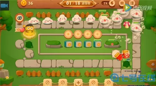 保卫萝卜3龙城遗迹第14关