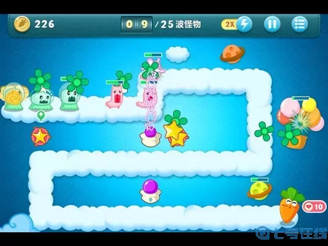 保卫萝卜2每日一战攻略第一天