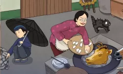 甘雨流口水翻白眼咬铁球视频：奇趣瞬间引发的热议