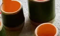 解压小竹子手工