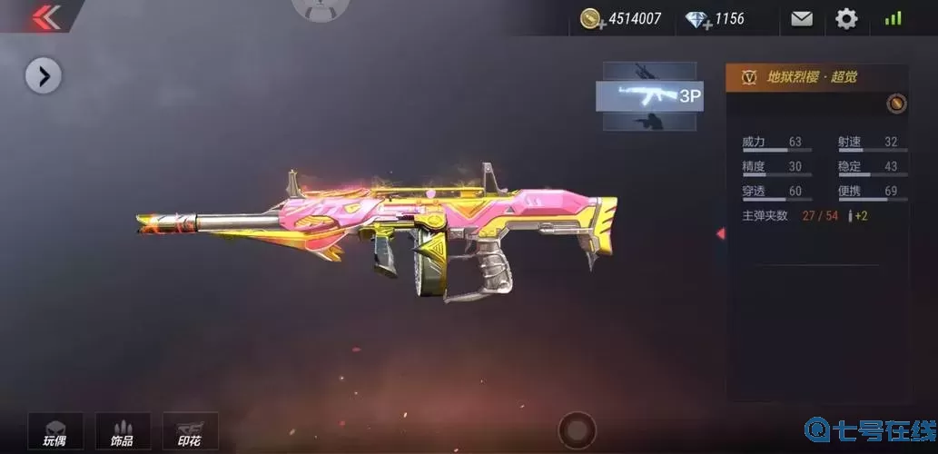 cf手游有什么枪