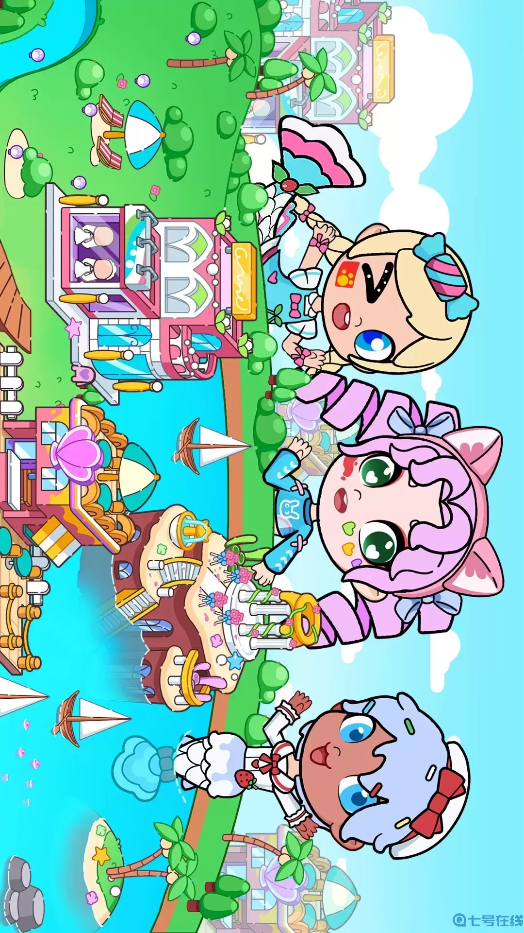 美人鱼婚礼城堡世界手游免费版