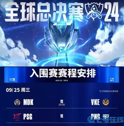 全球总决赛决赛日期