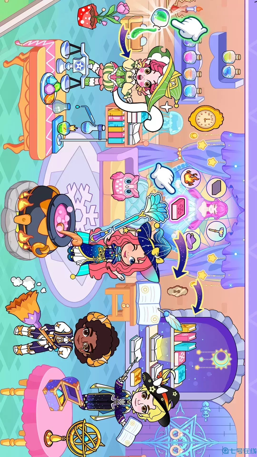 冰雪公主世界自由魔法屋下载免费版