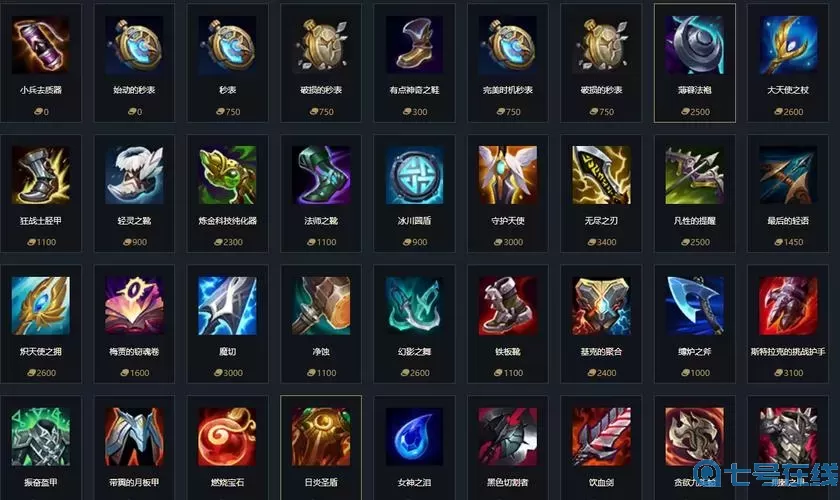 lol加钱的装备