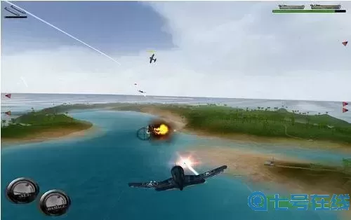 太平洋空战小游戏