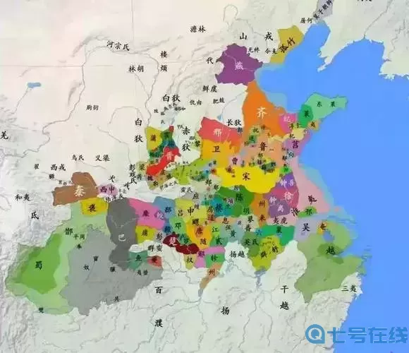 古代七雄争霸是哪七雄