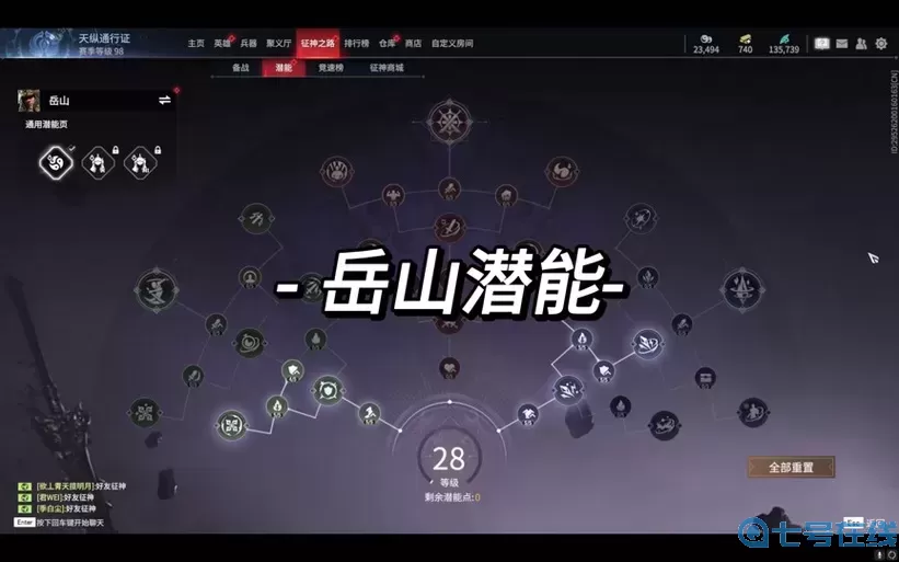 岳山天赋印记推荐