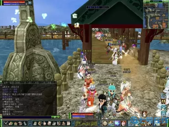 2000年的江湖游戏